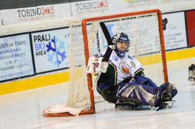 Ice sledge hockey: doppia vittoria delle Aquile sull'Armata Brancaleone